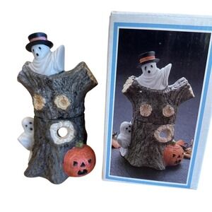 VTG  RARE LE' K Industries Fragrance Scenter HALLOWEEN Decoration Pumpkin Ghost
